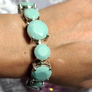Bracelet with Turquoise/Green Stones